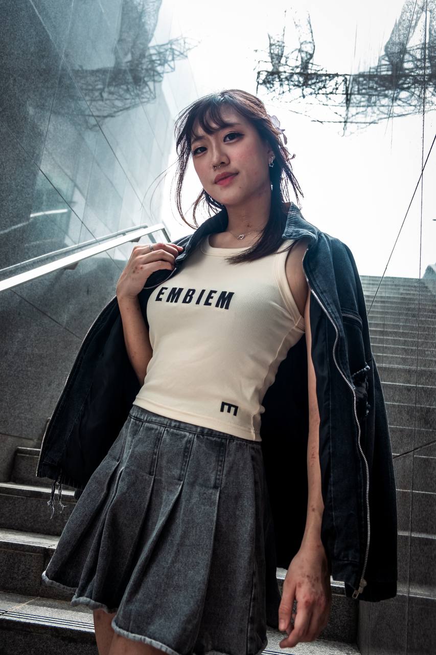 Embiem Official tank top side view