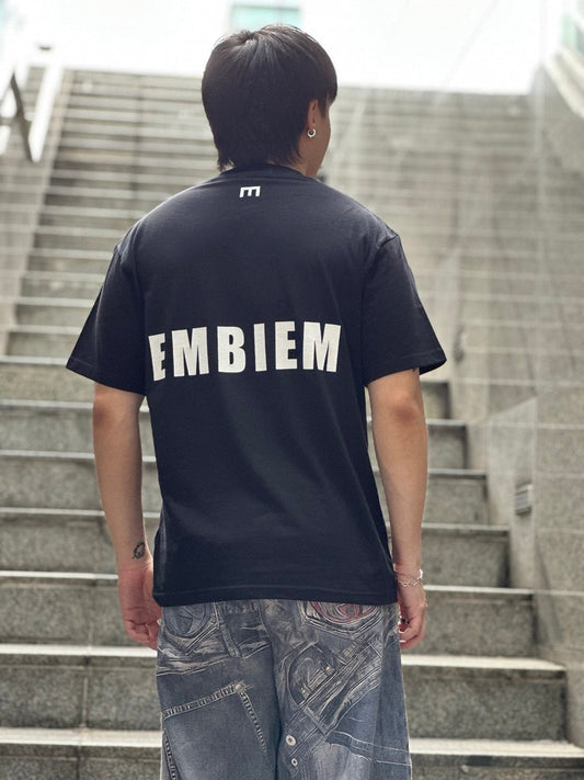 Embiem Classic T shirt black back